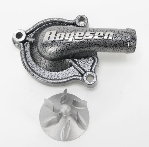 Boyesen - Boyesen Water Pump Cover - Silver - WPC-02