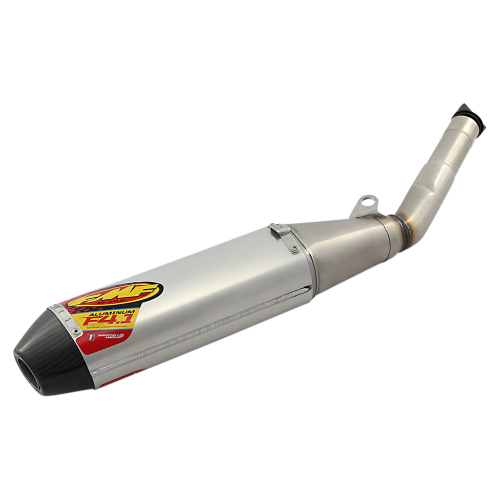 FMF Racing - FMF Racing Factory 4.1 RCT Slip-On - Aluminum Muffler - Carbon End Cap - 044453
