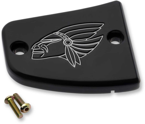 Joker Machine - Joker Machine Front Brake Master Cylinder Cover - Warrior - Black Anodized - 30-382-2