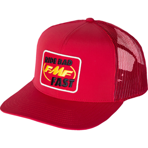 FMF Racing - FMF Racing Ride Bad Fast Hat - FA24196908RED - Red - OSFM