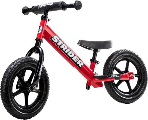 Strider - Strider Balance 12 Sport Bike with Strider Logo - Red - ST-S4RD