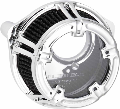 Arlen Ness - Arlen Ness Method Clear Sucker Air Cleaner Kit - Chrome - 18-970
