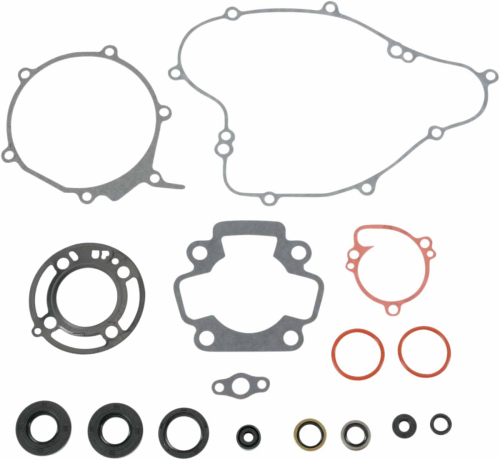Moose Racing - Moose Racing Complete Gasket Kit with Oil Seals - 811412MSE