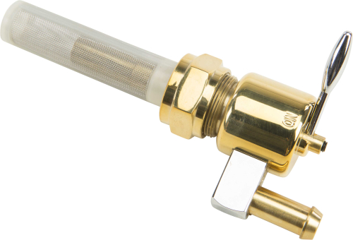 HardDrive - HardDrive Brass Petcock - Round 22mm Downward Position - 022682