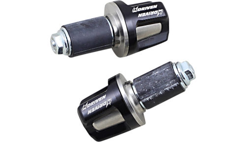 Driven Racing - Driven Racing Revolt Bar End - Black - DBEW-RE-BK