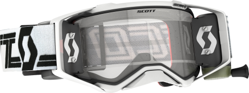 Scott USA - Scott USA Prospect Super Works Film System Goggles - 278595-1035113 - White/Black / Clear Works Lens - OSFM