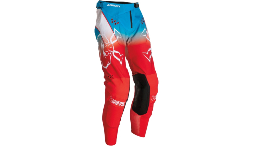 Moose Racing - Moose Racing Agroid Pants - 2901-10072 - Red/White/Blue - 28