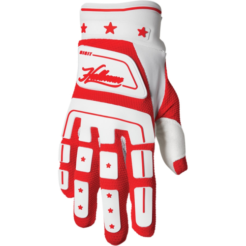 Thor - Thor Hallman Digit Gloves - 3330-6786 - White/Red - X-Large