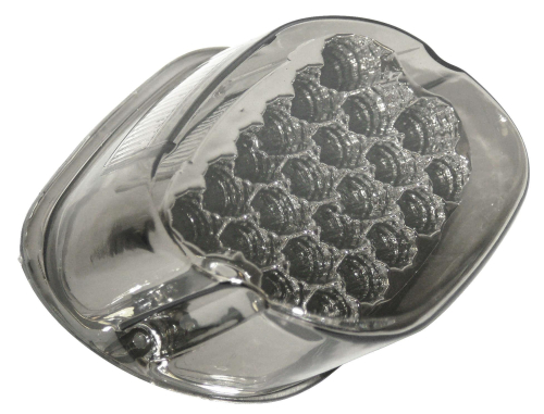 Namz - Namz Slantback Honeycomb LED Taillight Squareback - Smoke - LLC-SHTL-S