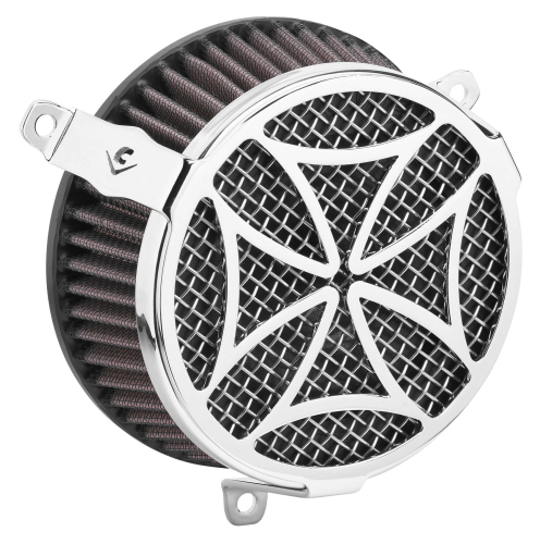 Cobra - Cobra Cross Air Cleaner Kit - Chrome - 606-0101-02