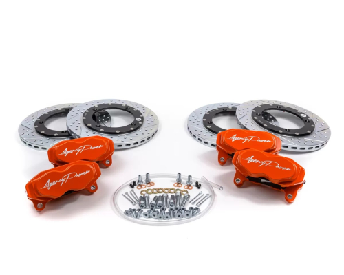 Agency Power - Agency Power Big Brake Kit - Orange - AP-BRP-X3-460-OR