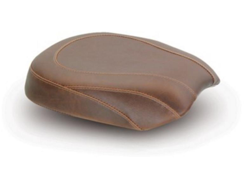 Mustang - Mustang Wide Tripper Passenger Seat - Smooth - Brown - 76745
