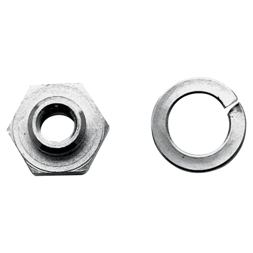 Colony - Colony Seat Post Rod Lock Nut and Lock Washer - Cadmium - 8874-2