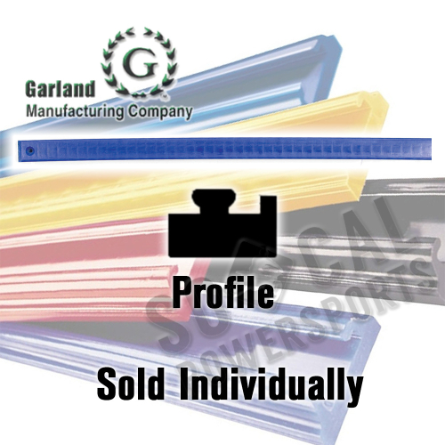 Garland Mfg Co - Garland Mfg Co Slides - UHMW - Blue - 15 - 57in. - 15-57.00-0-0207