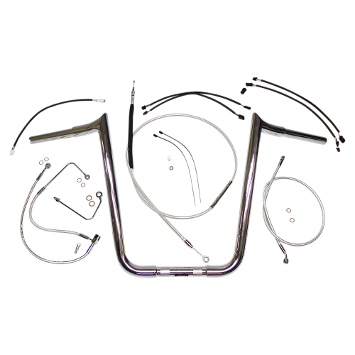 Magnum - Magnum Sterling Chromite II Handlebar Installation Kit for 12-14in. Ape - 387781