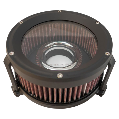 Trask Performance - Trask Performance Assault Charge High-Flow Air Cleaner - Black - TM-1021BK