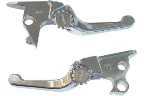 Powerstands Racing - Powerstands Racing Anthem Shorty Lever Set - Chrome - 12-01656-20