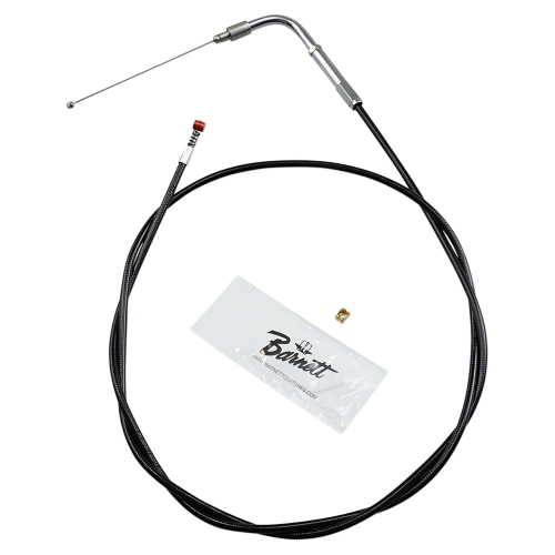 Barnett - Barnett Black Vinyl Idle Cable (+6in.) - 101-30-40009-06