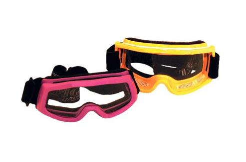Emgo - Emgo Youth Goggles - 76-49584 - Red/Clear Lens