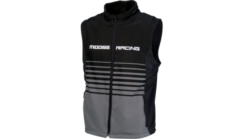 Moose Racing - Moose Racing Moto Vest - 2830-0641 - Black/Gray - X-Large