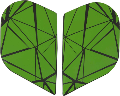 Icon - Icon Side Plate for Alliance Crystmatic Helmet - Green - 0133-0852