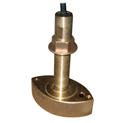 Furuno - Furuno 525T-BSD Bronze Thru-Hull Transducer w/Temp, 600W (10-Pin)