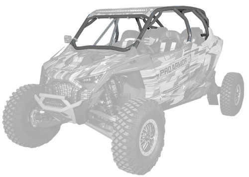Pro Armor - Pro Armor Pro R Cage with Intrusion Bars - Avalanche Gray - P2112C055AVG