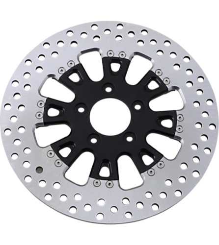 RSD - RSD Traction 11.8in. Two-Piece Brake Rotor - Black Ops - 01331800TRSSMB