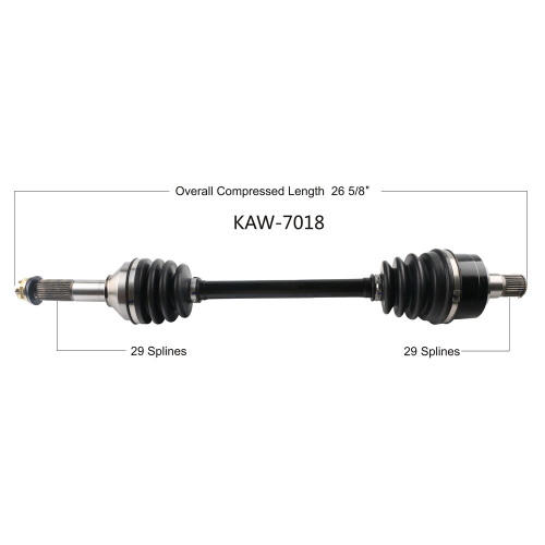 Open Trail - Open Trail OE 2.0 Rear Axle - KAW-7018