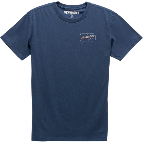 Alpinestars - Alpinestars Turnpike Premium T-Shirt - 1211-74007-70-S - Navy - Small