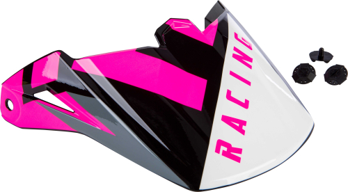Fly Racing - Fly Racing Visor for Elite Vigilant Helmets - Pink/Black - 73-88146