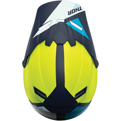 Thor - Thor Visor for Sector Youth Helmets - Blade, Navy/Acid - 0132-1325