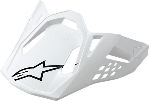Alpinestars - Alpinestars Visor for S-M10/S-M8 Helmets - Gloss White - 89810192180OS