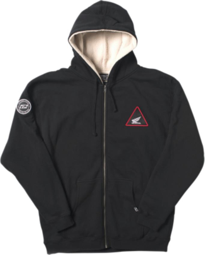 Factory Effex - Factory Effex Honda Hooded Sherpa Sweatshirt - 2088332 - Black - Medium