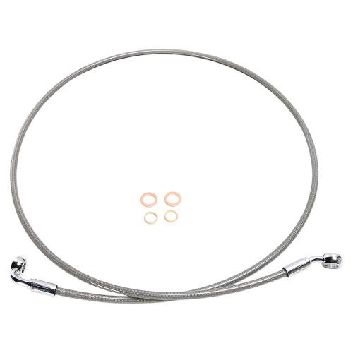 Magnum - Magnum Clear Coated XR Stainless Front Brakeline Kit - 51in. Total Length - SSC060151