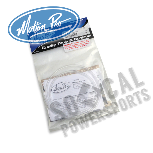 Motion Pro - Motion Pro Clear PVC Fuel Vent Line - 3/16in. ID x 5/16in. OD - 12-0063