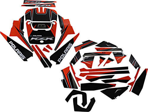 DCOR - DCOR Graphic Kit - Orange/Black - 20-60-114