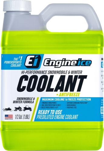 Engine Ice - Engine Ice Hi-Performance Snowmobile/Winter Coolant - 0.5Gal. - 12557 1/2 GAL