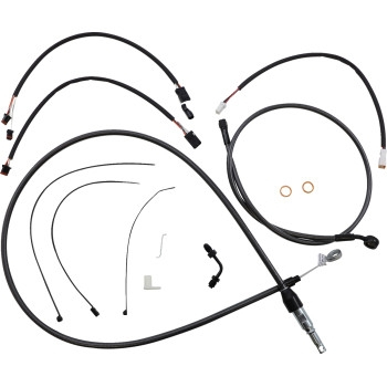 Magnum - Magnum Black Pearl Handlebar Installation Kit for 15in-17in. Ape - 4871162