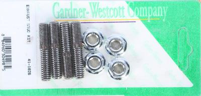 Gardner-Westcott - Gardner-Westcott Exhaust Stud Kit - 41-1026