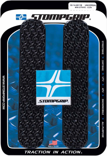 Stompgrip - Stompgrip Icon Profile Mini Strips - Black - 50-14-0011B