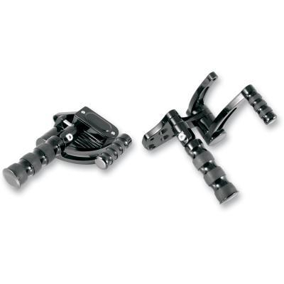 GMA Engineering - GMA Engineering Forward Controls - Gloss Black - GMA-FC-100-B