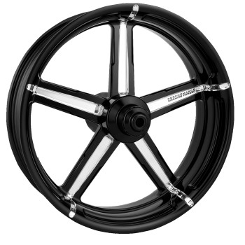 Performance Machine - Performance Machine Image Series Front Wheel (Dual Disc) - 21in.x3.5in. - Formula Platinum Cut - 15207106RFMJBMP