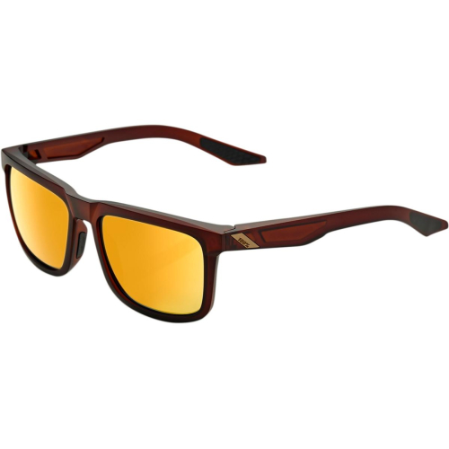 100% - 100% Blake Sunglasses - 61029-103-69 - Rootbeer/Gold Lens