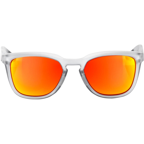 100% - 100% Hudson Sunglasses - 61028-255-43 - Gray/Red Lens