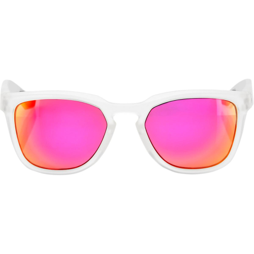 100% - 100% Hudson Sunglasses - 61028-010-72 - Clear/Purple Lens