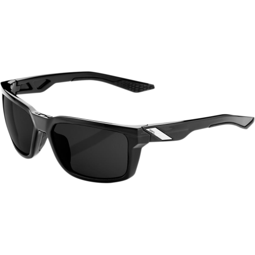 100% - 100% Daze Sunglasses - 61030-001-47 - Black/Gray Lens