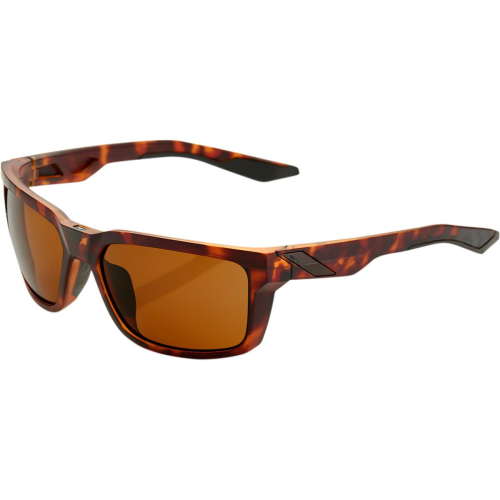 100% - 100% Daze Sunglasses - 61030-257-73 - Havana/Bronze Lens