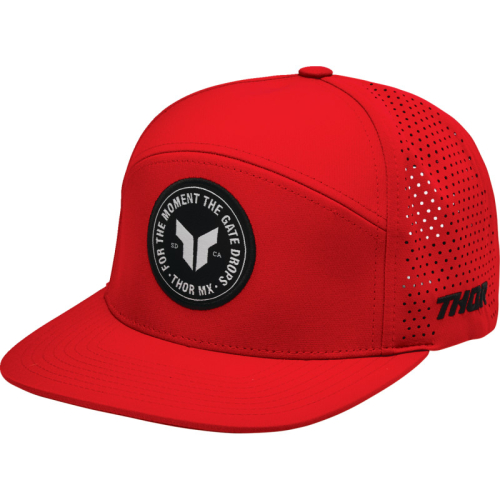Thor - Thor Badge Snapback Hat - 2501-4284 - Red - OSFM