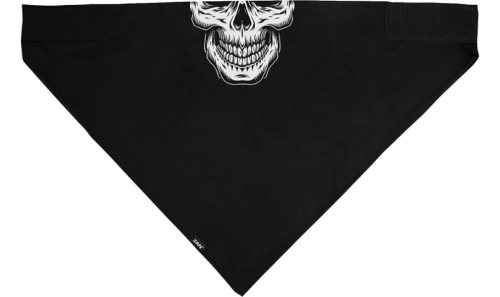 Zan Headgear - Zan Headgear Sportflex Series Bandana - BL002 - Black/White Skull - OSFM